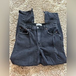 Abercrombie & Fitch 90’s straight ultra high rise jeans